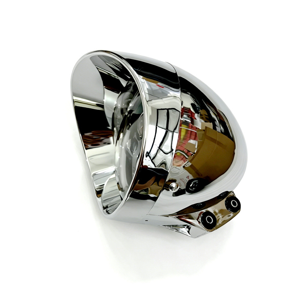 Farol LED Universal Retrô 12V  - Universal Motorcycle Led Headlight Projector avaliação e preço