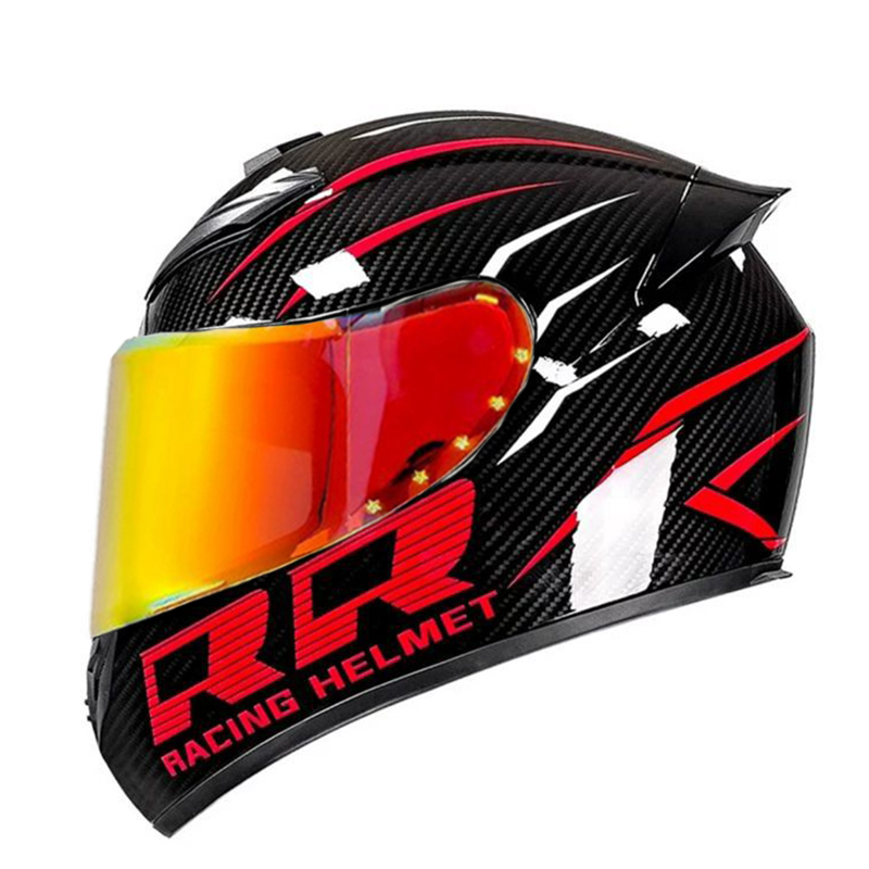 Capacete de Motocicleta Unisse - Full Face Motorcycle Helmet With Bluetooth avaliação e preço