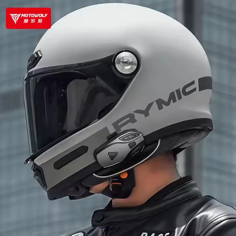 Fone de ouvido Bluetooth para  - Full Face Motorcycle Helmet With Bluetooth avaliação e preço