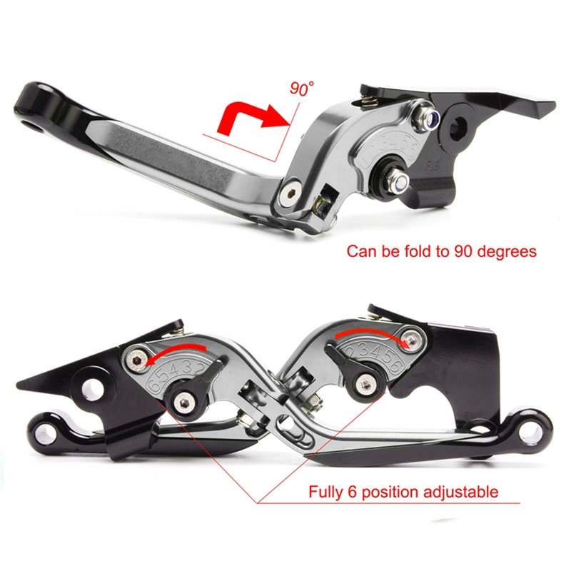 Para MT-10 MT10 mt 10 2016-202 - Cnc Aluminum Adjustable Brake Clutch Levers avaliação e preço