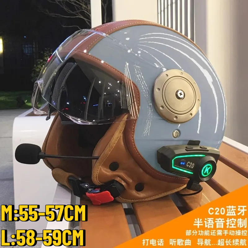 Capacete Elétrico Unissex com  - Full Face Motorcycle Helmet With Bluetooth avaliação e preço
